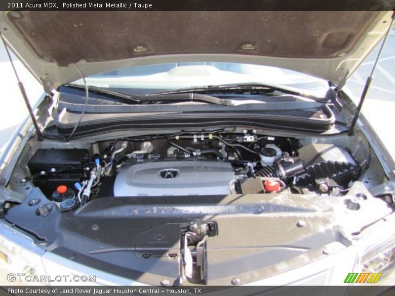Polished Metal Metallic / Taupe 2011 Acura MDX