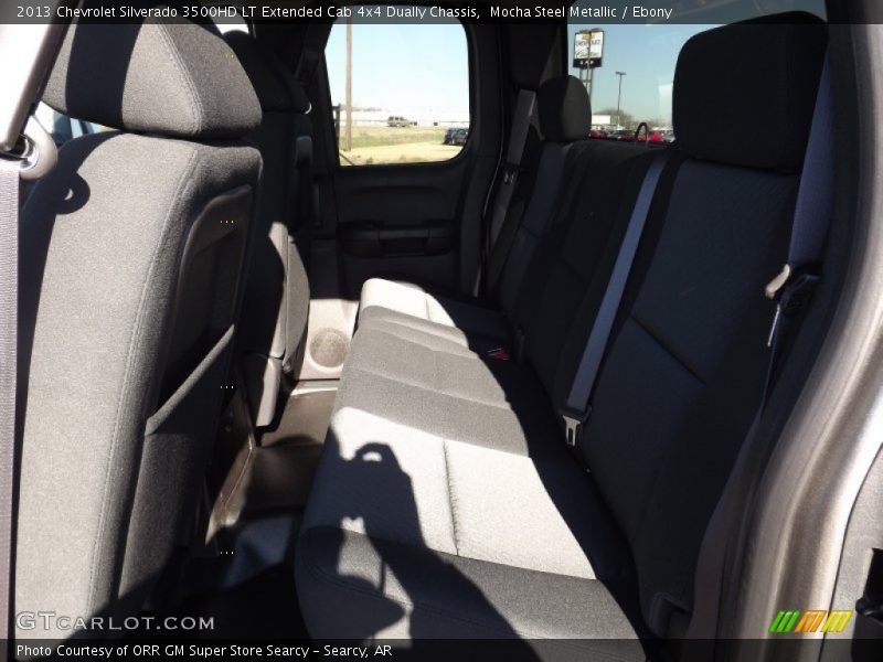 Mocha Steel Metallic / Ebony 2013 Chevrolet Silverado 3500HD LT Extended Cab 4x4 Dually Chassis