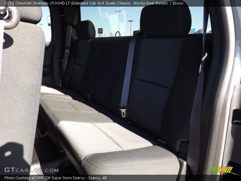 Mocha Steel Metallic / Ebony 2013 Chevrolet Silverado 3500HD LT Extended Cab 4x4 Dually Chassis