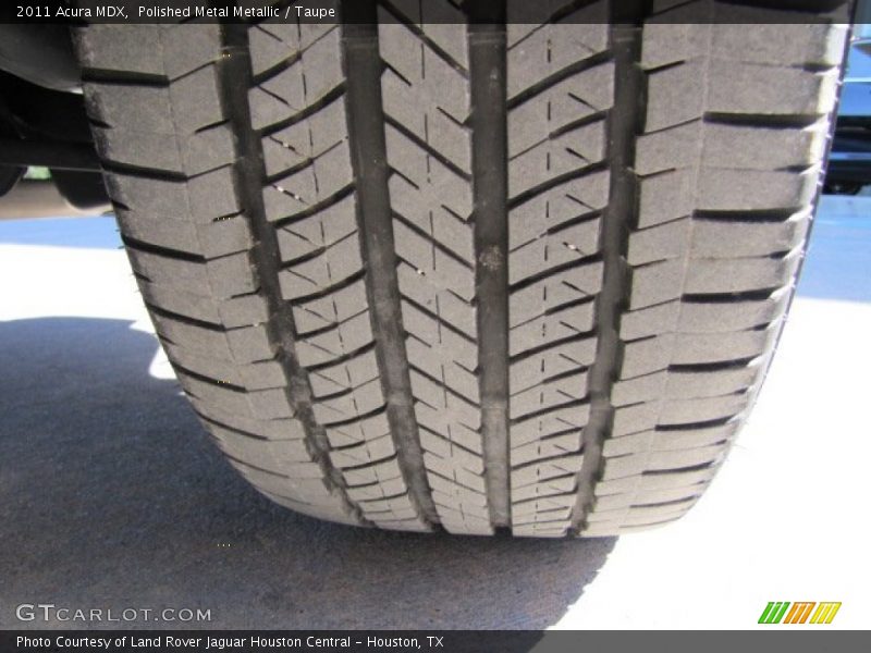 Polished Metal Metallic / Taupe 2011 Acura MDX