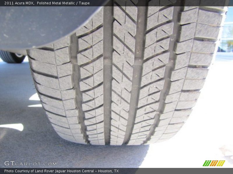 Polished Metal Metallic / Taupe 2011 Acura MDX