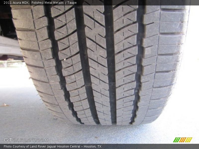 Polished Metal Metallic / Taupe 2011 Acura MDX