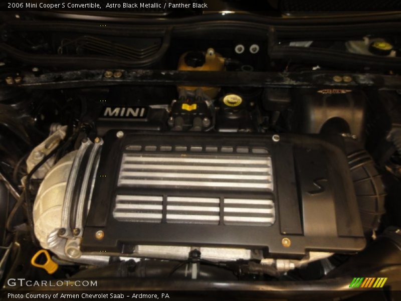 Astro Black Metallic / Panther Black 2006 Mini Cooper S Convertible
