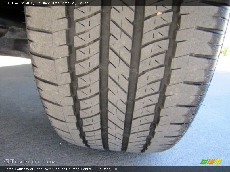 Polished Metal Metallic / Taupe 2011 Acura MDX