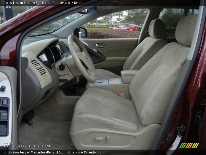 2010 Murano SL Beige Interior