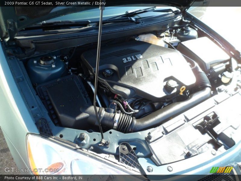 Silver Green Metallic / Ebony 2009 Pontiac G6 GT Sedan