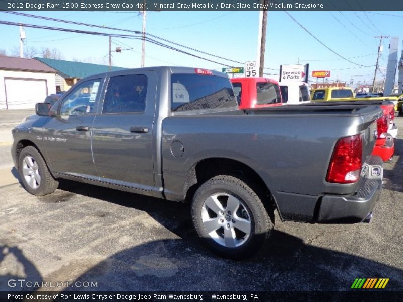 Mineral Gray Metallic / Dark Slate Gray/Medium Graystone 2012 Dodge Ram 1500 Express Crew Cab 4x4