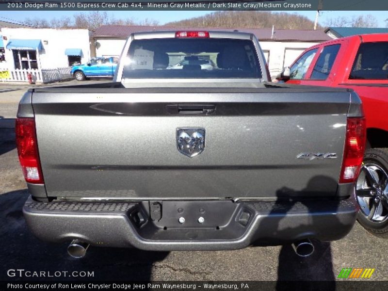 Mineral Gray Metallic / Dark Slate Gray/Medium Graystone 2012 Dodge Ram 1500 Express Crew Cab 4x4