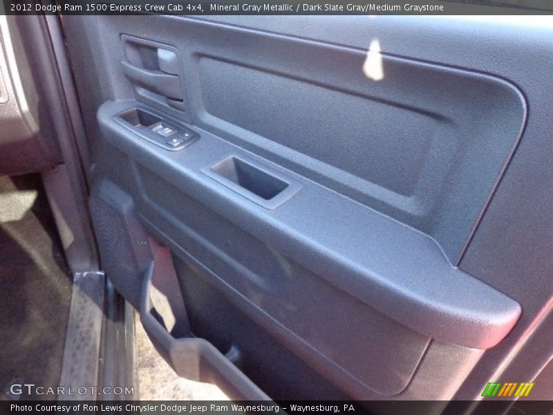 Mineral Gray Metallic / Dark Slate Gray/Medium Graystone 2012 Dodge Ram 1500 Express Crew Cab 4x4