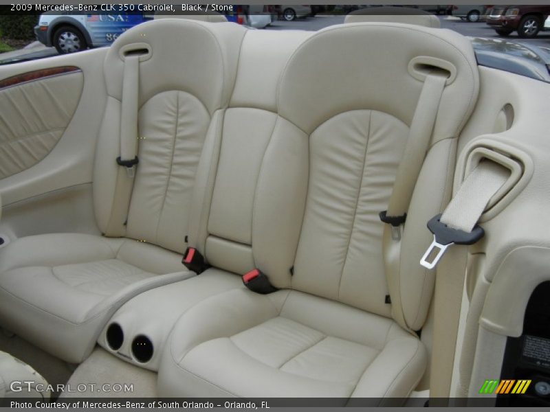 Black / Stone 2009 Mercedes-Benz CLK 350 Cabriolet