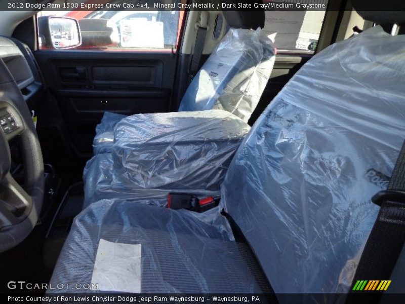 Mineral Gray Metallic / Dark Slate Gray/Medium Graystone 2012 Dodge Ram 1500 Express Crew Cab 4x4