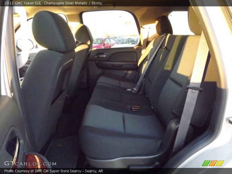 Champagne Silver Metallic / Ebony 2013 GMC Yukon SLE