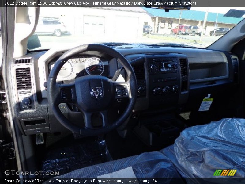 Mineral Gray Metallic / Dark Slate Gray/Medium Graystone 2012 Dodge Ram 1500 Express Crew Cab 4x4