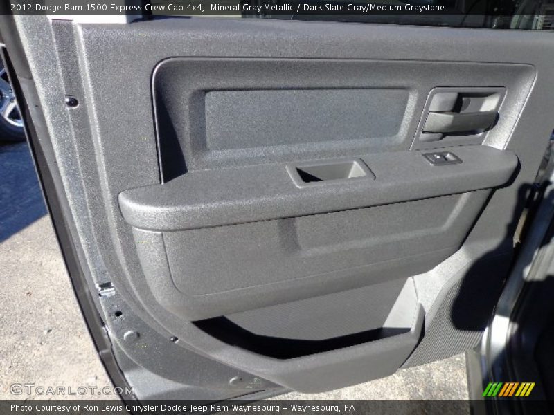 Mineral Gray Metallic / Dark Slate Gray/Medium Graystone 2012 Dodge Ram 1500 Express Crew Cab 4x4