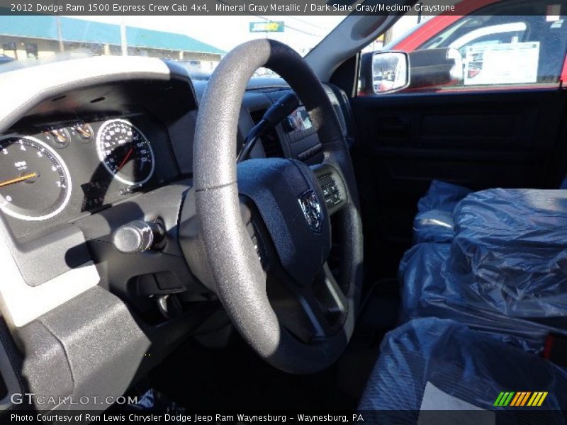 Mineral Gray Metallic / Dark Slate Gray/Medium Graystone 2012 Dodge Ram 1500 Express Crew Cab 4x4