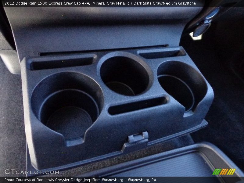 Mineral Gray Metallic / Dark Slate Gray/Medium Graystone 2012 Dodge Ram 1500 Express Crew Cab 4x4