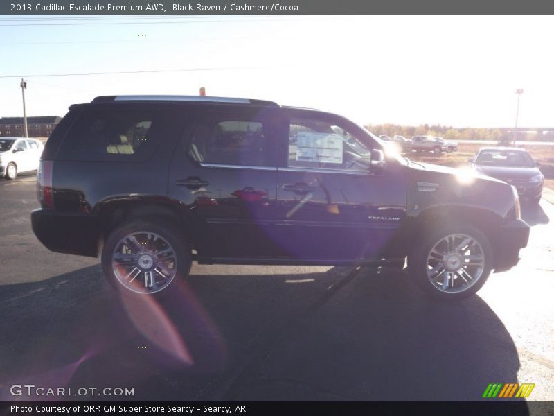 Black Raven / Cashmere/Cocoa 2013 Cadillac Escalade Premium AWD