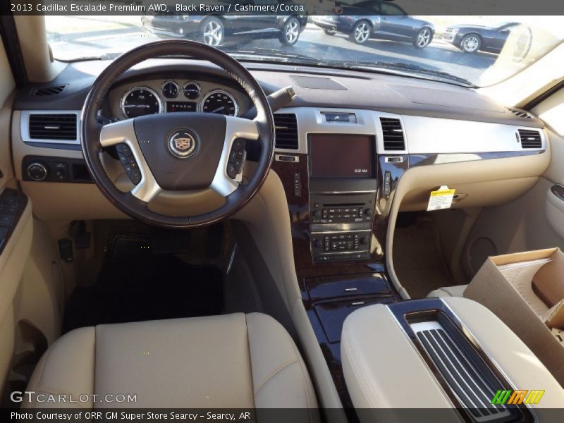 Black Raven / Cashmere/Cocoa 2013 Cadillac Escalade Premium AWD