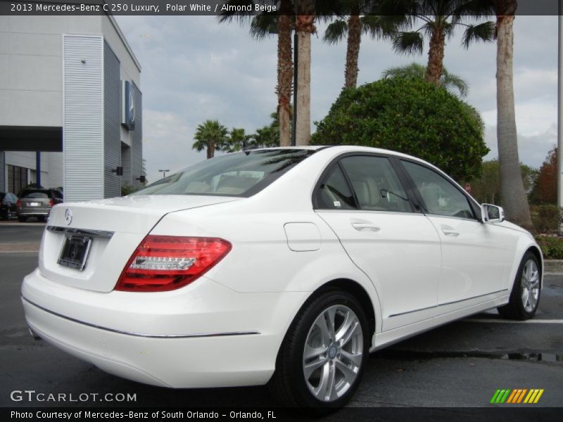 Polar White / Almond Beige 2013 Mercedes-Benz C 250 Luxury