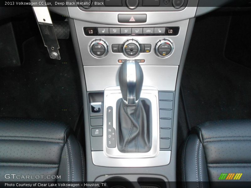 Deep Black Metallic / Black 2013 Volkswagen CC Lux