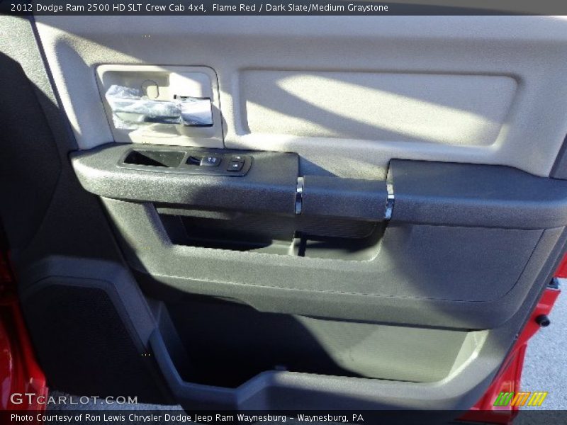 Flame Red / Dark Slate/Medium Graystone 2012 Dodge Ram 2500 HD SLT Crew Cab 4x4