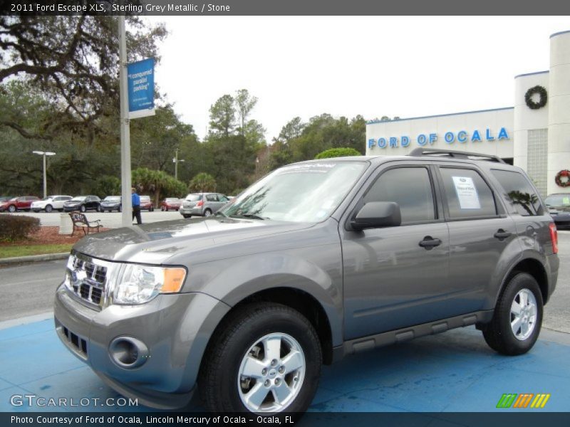Sterling Grey Metallic / Stone 2011 Ford Escape XLS