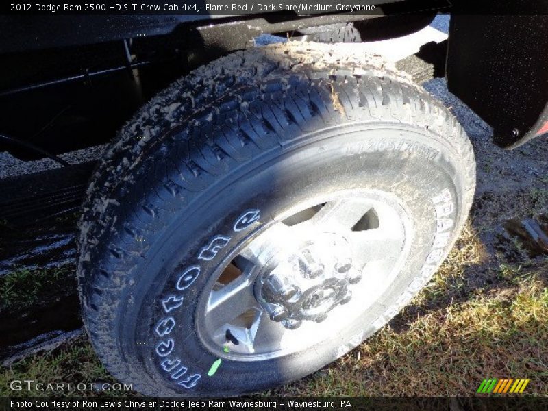 Flame Red / Dark Slate/Medium Graystone 2012 Dodge Ram 2500 HD SLT Crew Cab 4x4