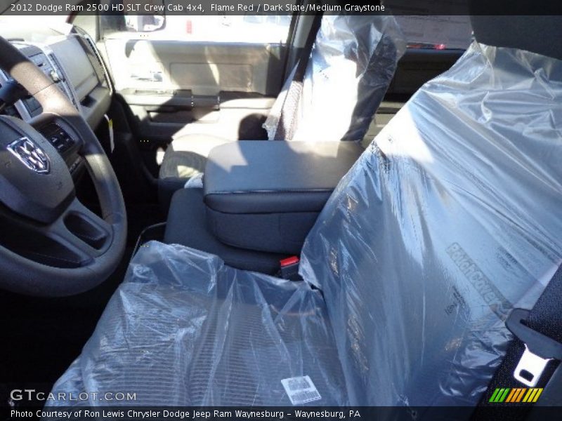 Flame Red / Dark Slate/Medium Graystone 2012 Dodge Ram 2500 HD SLT Crew Cab 4x4