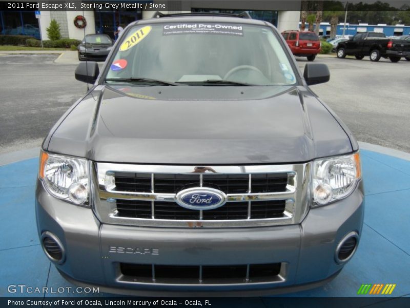 Sterling Grey Metallic / Stone 2011 Ford Escape XLS