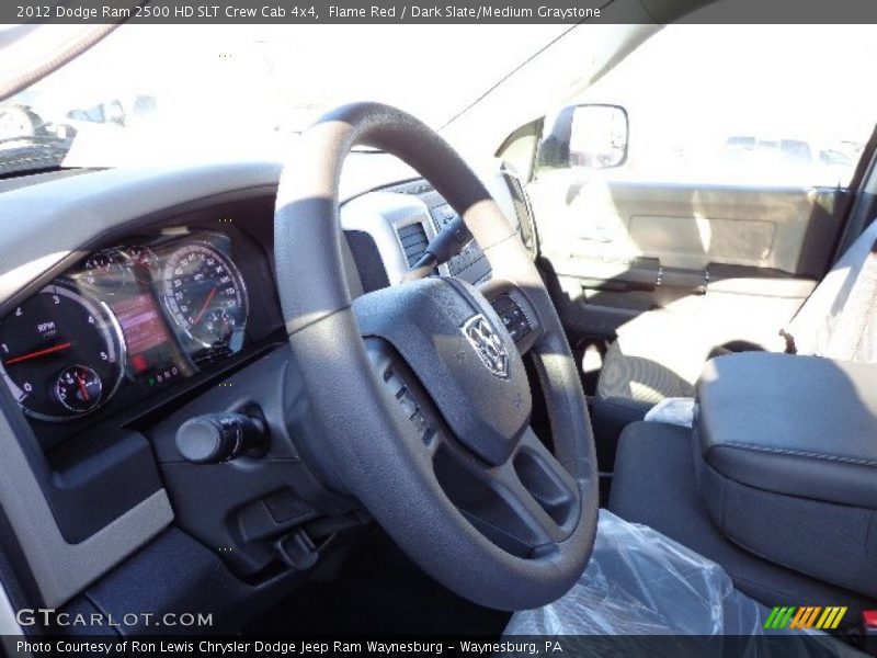 Flame Red / Dark Slate/Medium Graystone 2012 Dodge Ram 2500 HD SLT Crew Cab 4x4