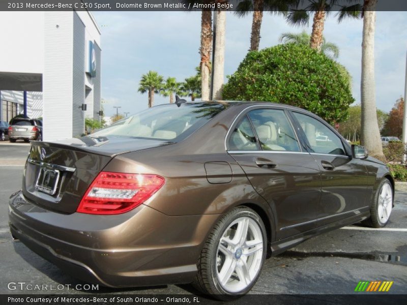  2013 C 250 Sport Dolomite Brown Metallic