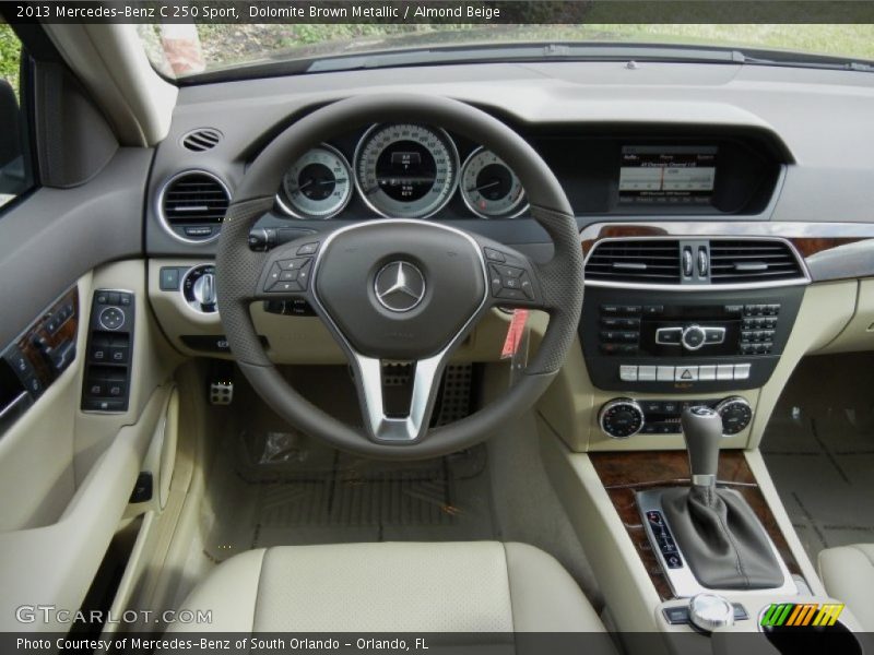 Dashboard of 2013 C 250 Sport