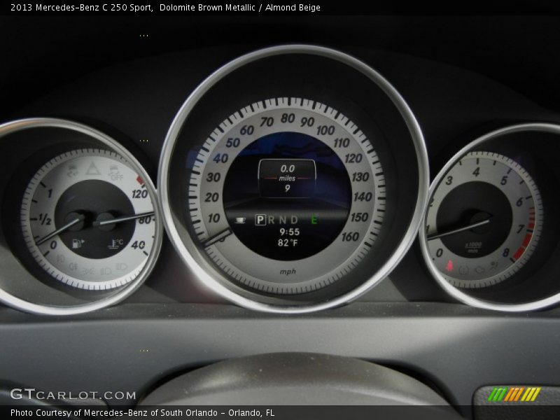  2013 C 250 Sport 250 Sport Gauges