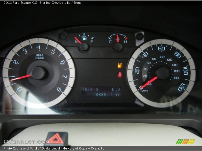 Sterling Grey Metallic / Stone 2011 Ford Escape XLS