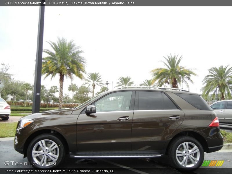  2013 ML 350 4Matic Dakota Brown Metallic