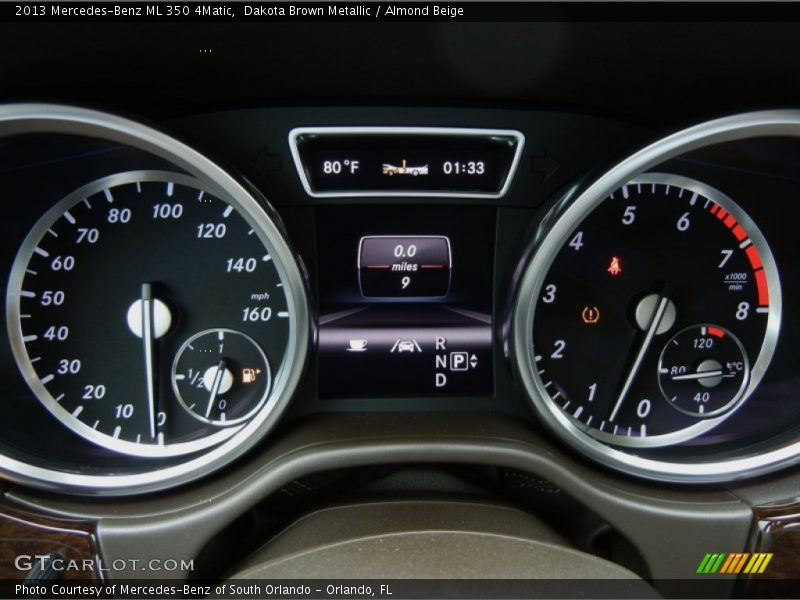 2013 ML 350 4Matic 350 4Matic Gauges