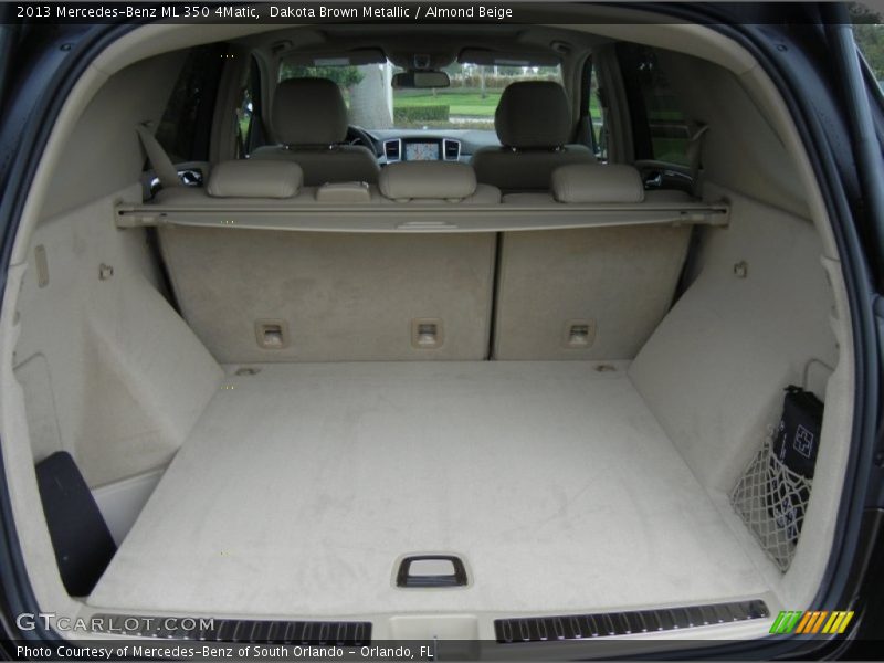  2013 ML 350 4Matic Trunk