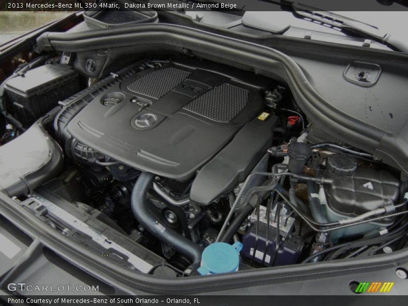  2013 ML 350 4Matic Engine - 3.5 Liter DI DOHC 24-Valve VVT V6