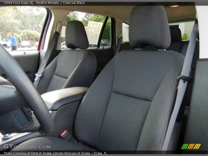 Redfire Metallic / Charcoal Black 2009 Ford Edge SE