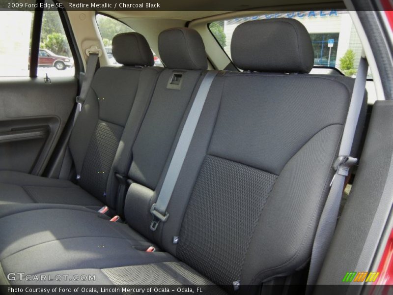 Redfire Metallic / Charcoal Black 2009 Ford Edge SE