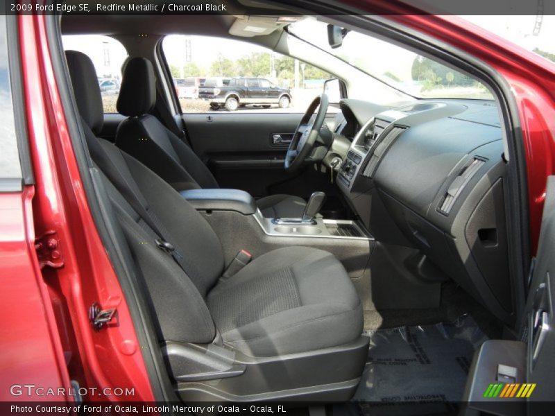 Redfire Metallic / Charcoal Black 2009 Ford Edge SE