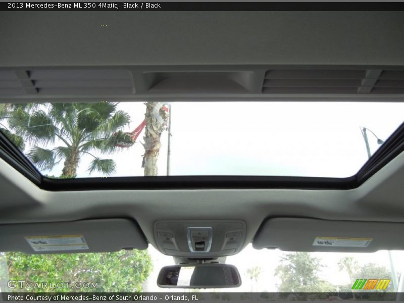Black / Black 2013 Mercedes-Benz ML 350 4Matic