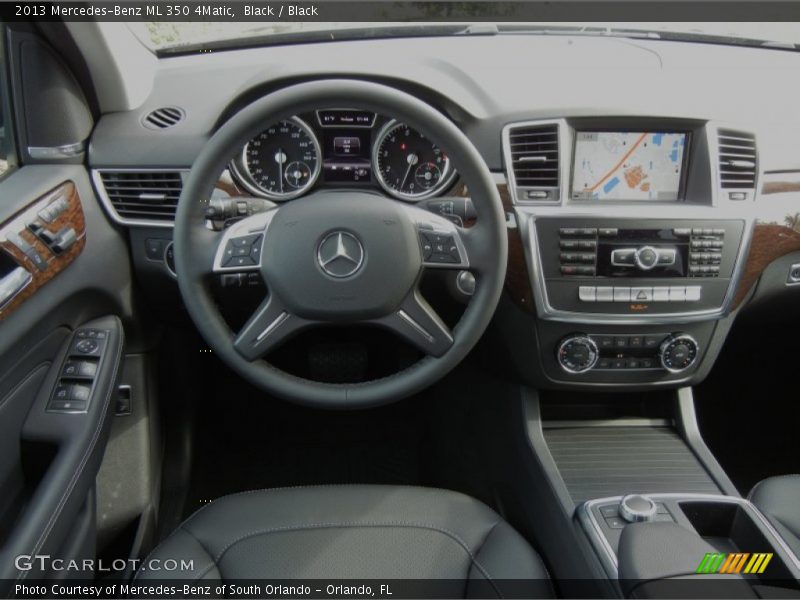Black / Black 2013 Mercedes-Benz ML 350 4Matic
