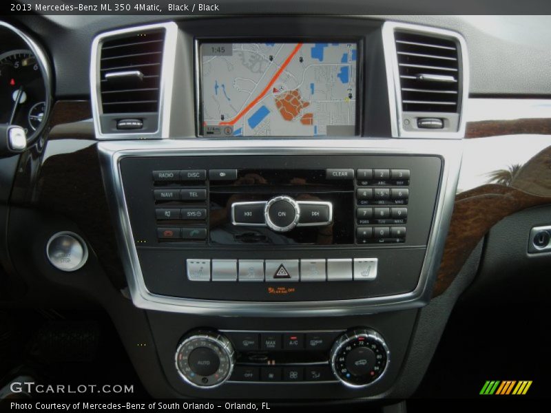 Black / Black 2013 Mercedes-Benz ML 350 4Matic
