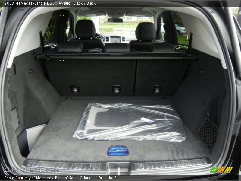 Black / Black 2013 Mercedes-Benz ML 350 4Matic