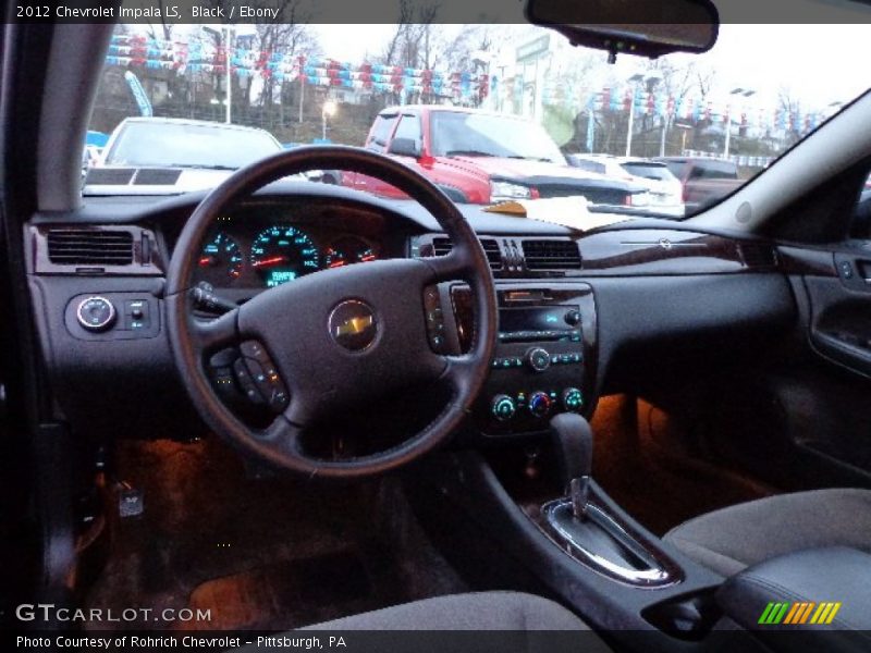 Black / Ebony 2012 Chevrolet Impala LS