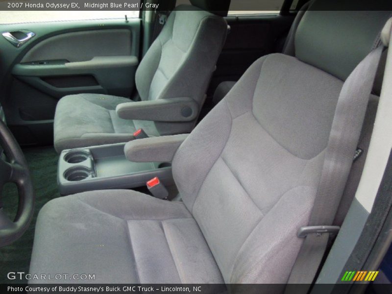 Midnight Blue Pearl / Gray 2007 Honda Odyssey EX