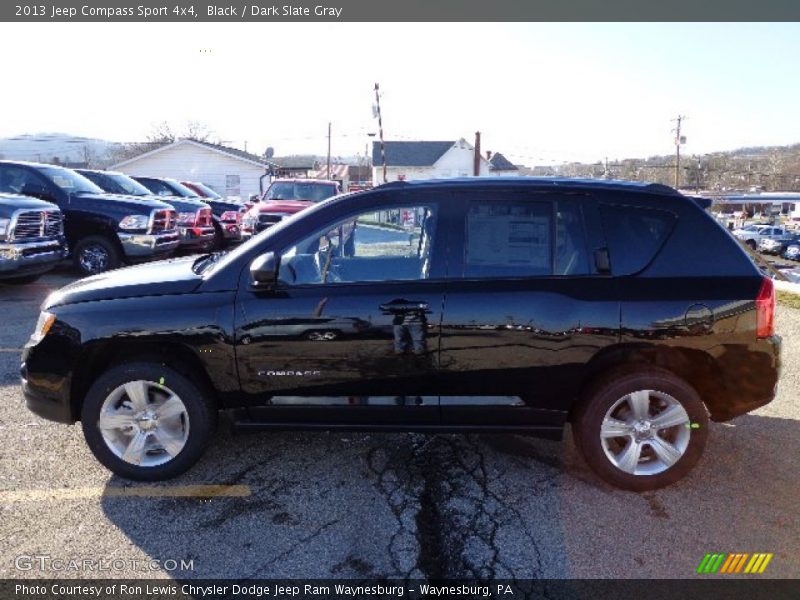 Black / Dark Slate Gray 2013 Jeep Compass Sport 4x4
