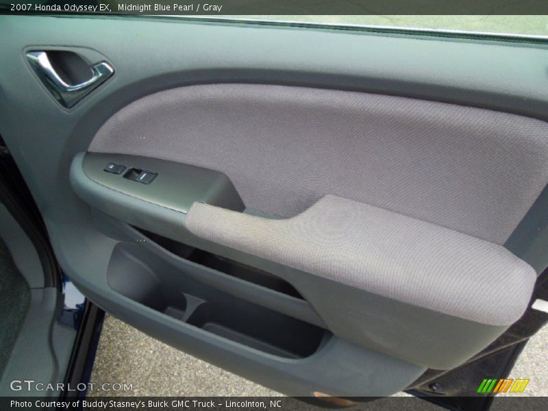 Midnight Blue Pearl / Gray 2007 Honda Odyssey EX