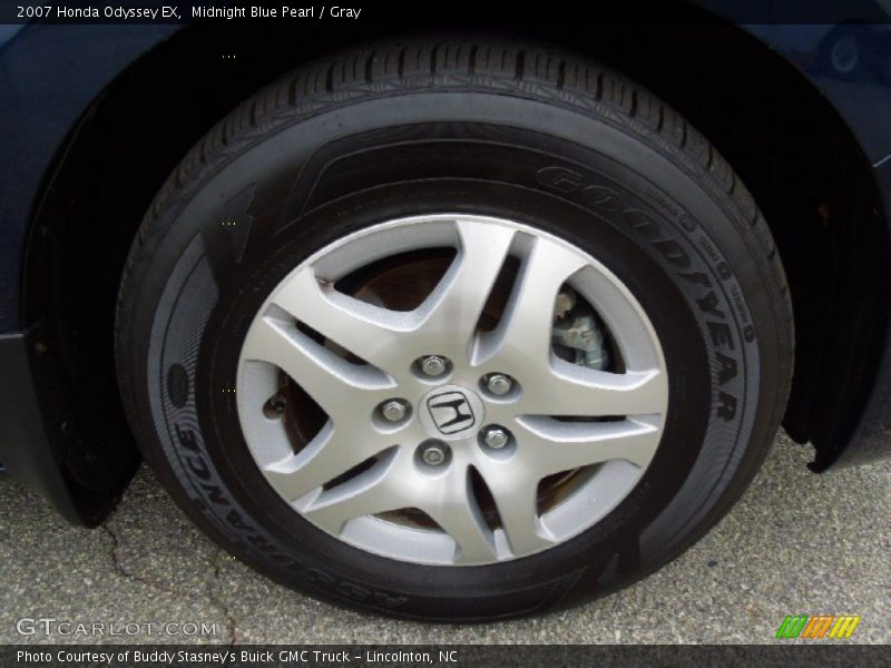 Midnight Blue Pearl / Gray 2007 Honda Odyssey EX